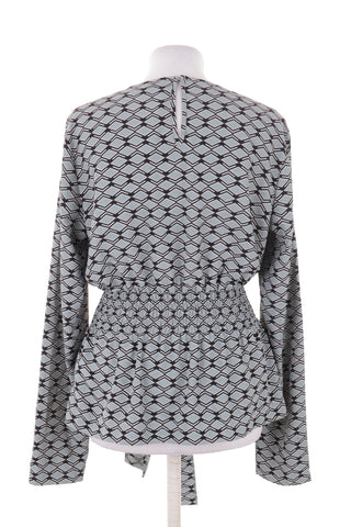 Gemusterte Bluse