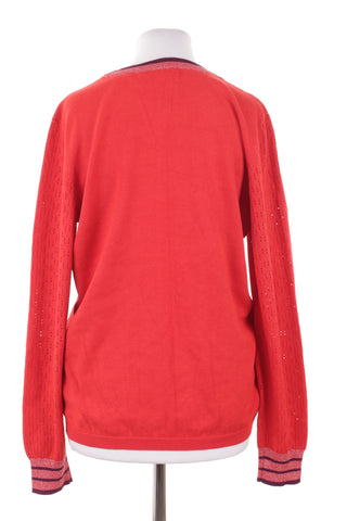 Roter Pullover