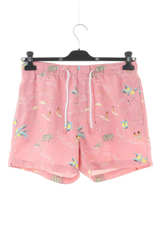 Rosa Shorts mit Muster