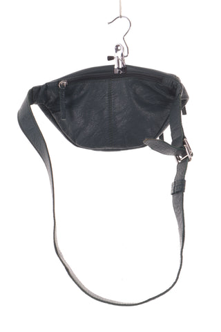 Grüne Gürteltasche aus Leder