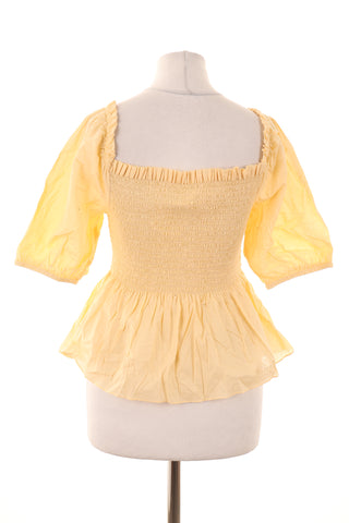 Gelbe Bluse