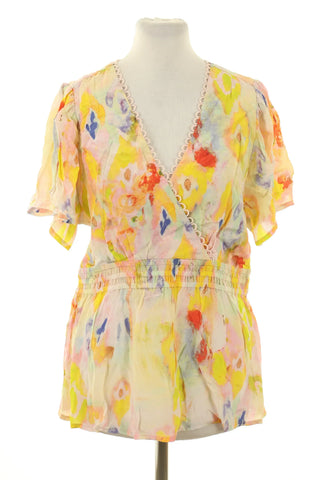Bluse mit Muster