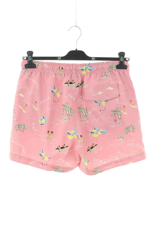 Rosa Shorts mit Muster