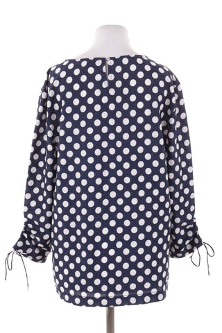 Gepunktete Bluse