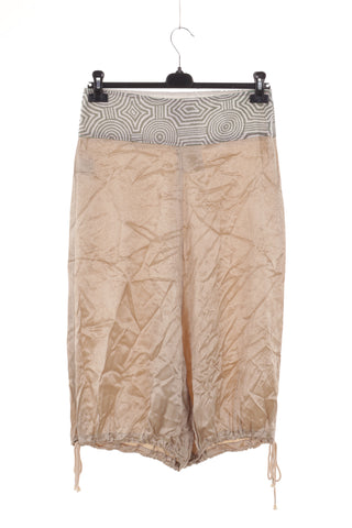 Beige Hose 100% Seide