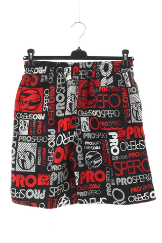 Schwarze Shorts mit Muster