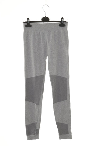 Graue Leggings