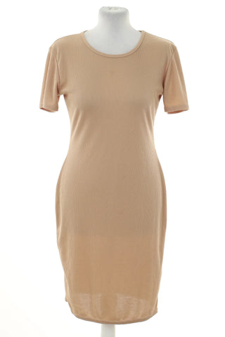 Beige Kleid