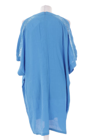 Blaues Kleid