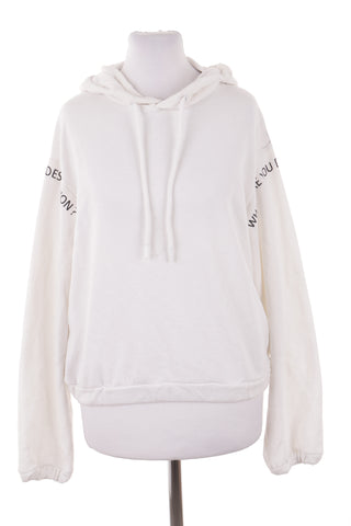 Weißes Sweatshirt
