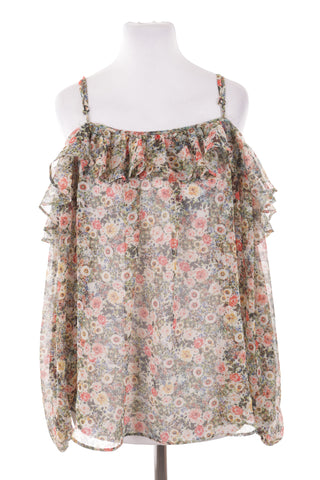 Bluse mit Blumenmuster