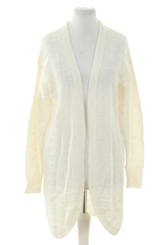 Cremefarbener Cardigan