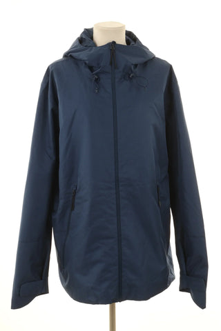 Blaue Jacke