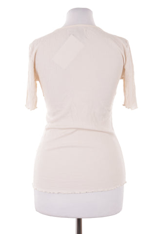 Cremefarbene Bluse