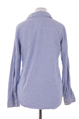 Blaue Bluse