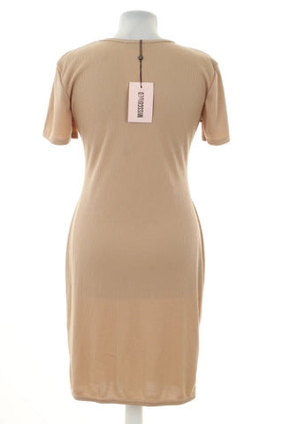 Beige Kleid