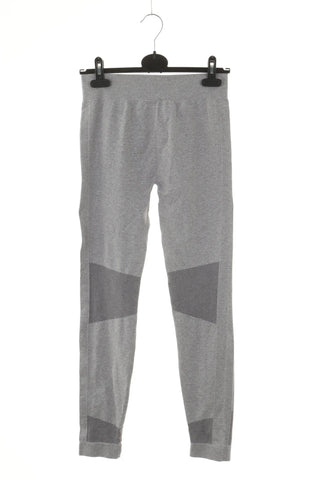 Graue Leggings