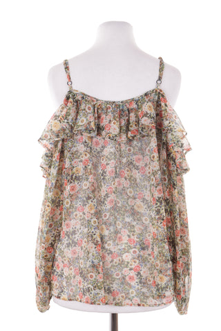 Bluse mit Blumenmuster