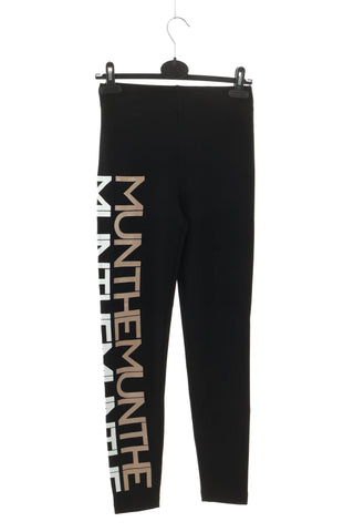 Schwarze Leggings