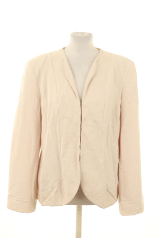 Beige Jacke