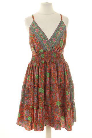 Kleid Muster 80% Seide