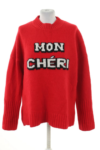Roter Pullover