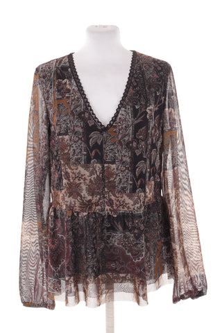 Bluse mit Muster