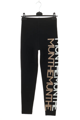 Schwarze Leggings