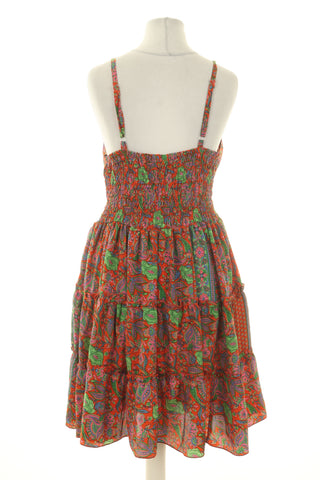 Kleid Muster 80% Seide