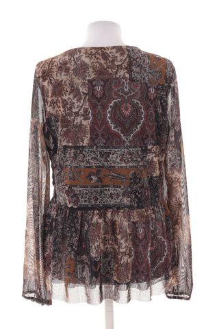 Bluse mit Muster