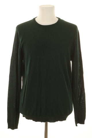 Grüner Pullover 100% Wolle