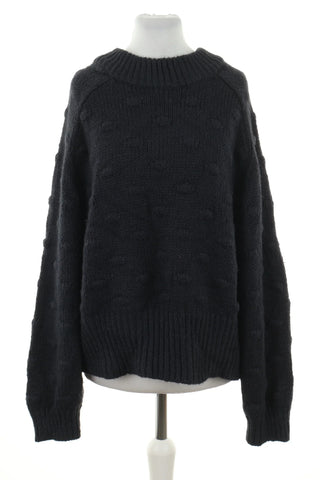 Dunkelblauer Pullover