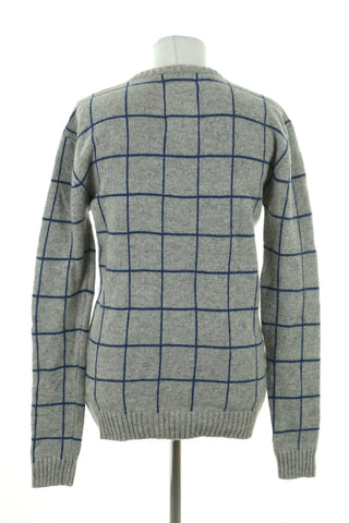 Pullover mit Muster 50% Wolle