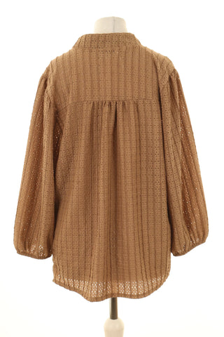 Beige Bluse