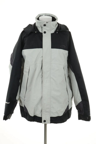 Grau-schwarze Jacke