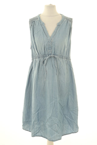 Blaues Kleid