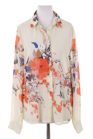 Bluse mit Blumenmuster