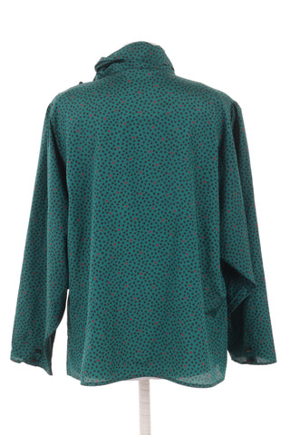 Gepunktete Bluse