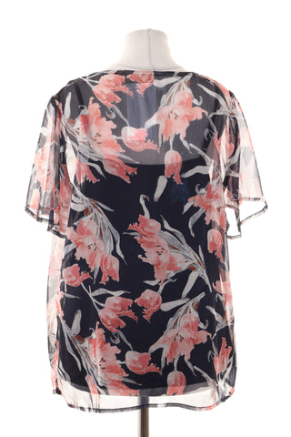 Bluse mit Blumenmuster