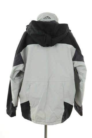 Grau-schwarze Jacke