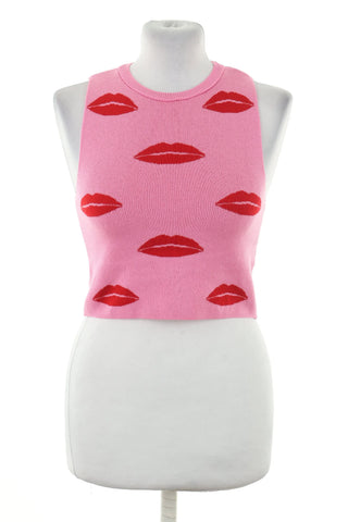 Top aus Strickware