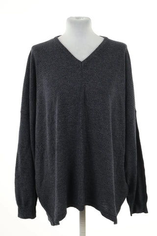 Dunkelblauer Pullover