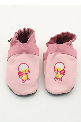 Rosa Lederschuhe