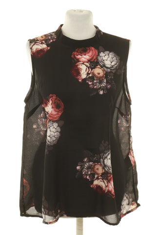 Top mit Blumenmuster