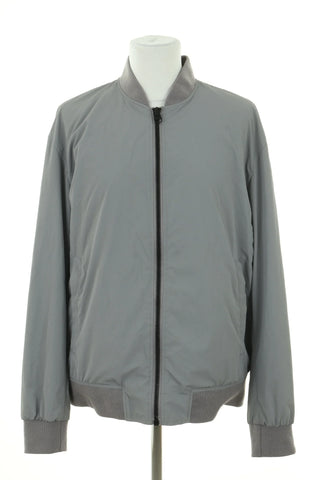 Graue Jacke