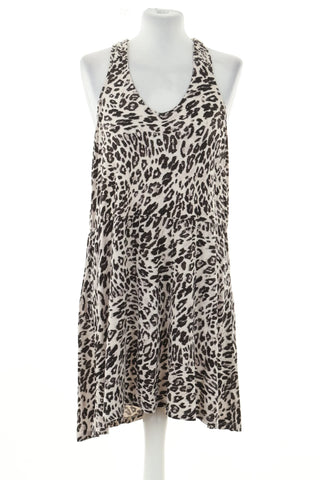 Leopardenmuster Kleid