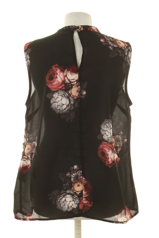 Top mit Blumenmuster
