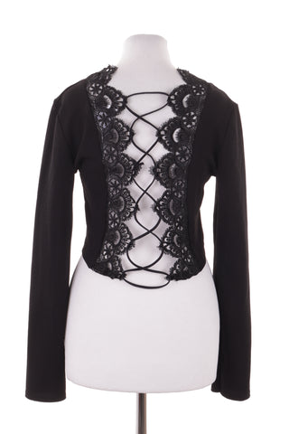 Schwarze Bluse