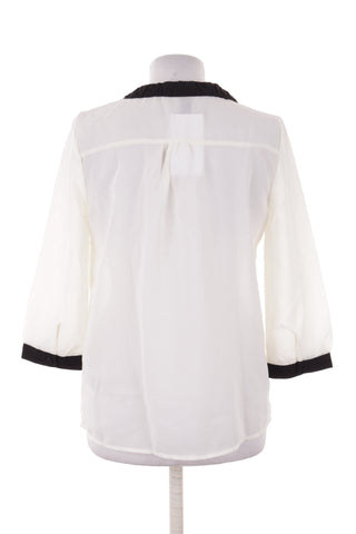 Cremefarbene Bluse
