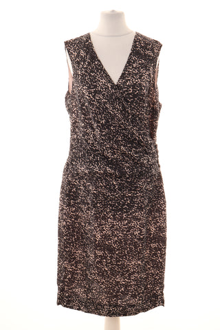 Kleid mit Muster 100% Seide